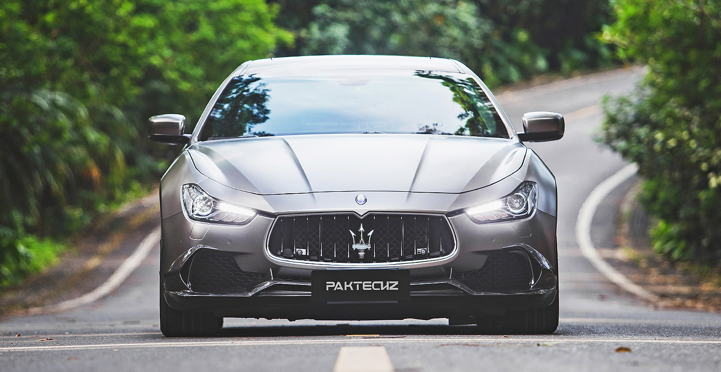 Maserati Ghibli Paktechz Front Splitter