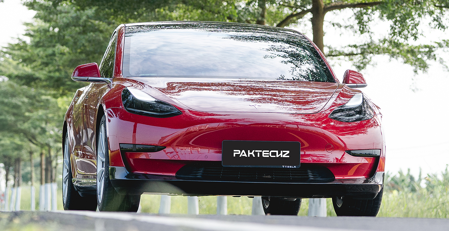 Tesla Model 3 Paktechz Front Splitter